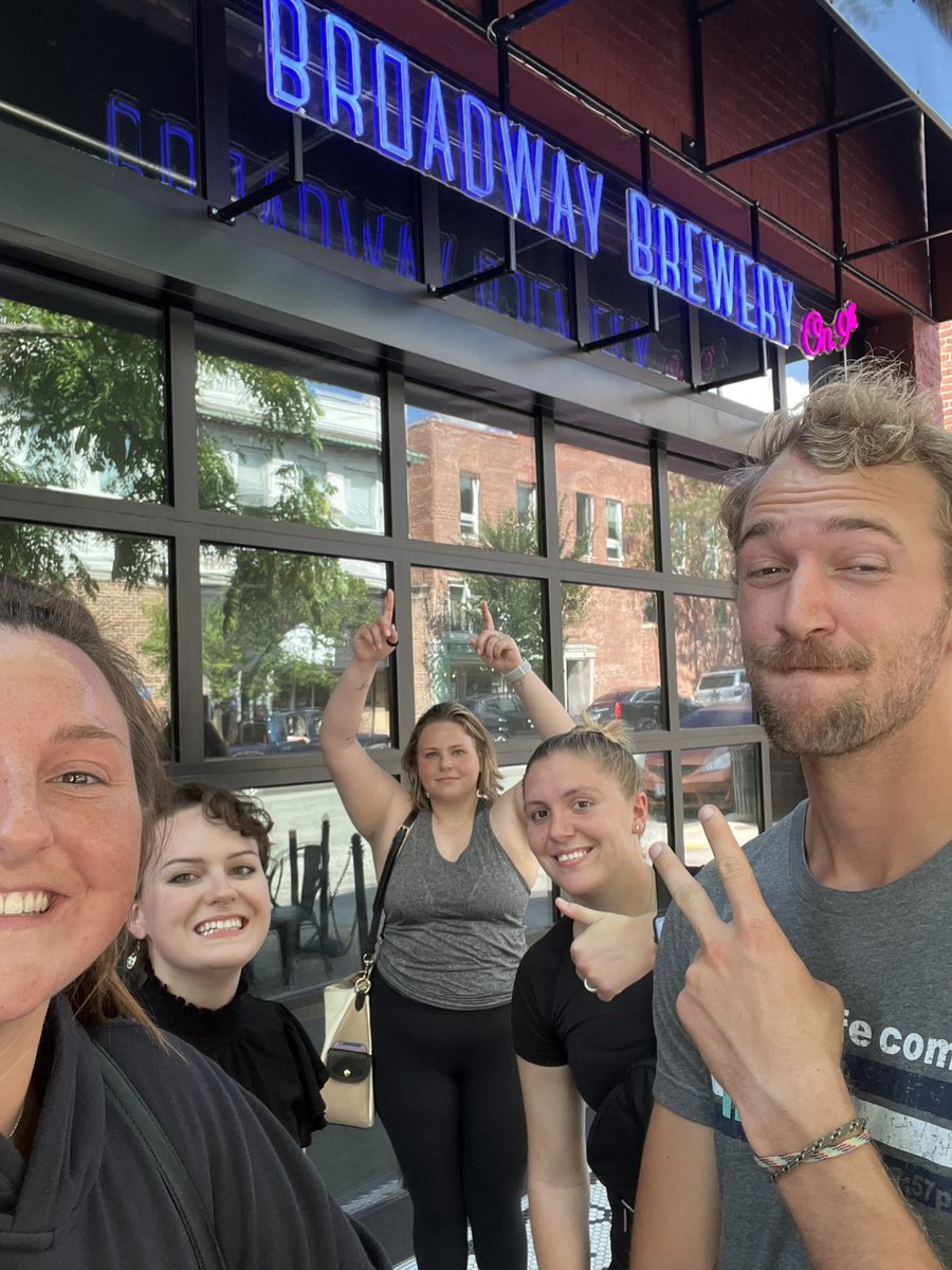 MADE IT!!! <a href="/BroadwayBrewPub/">Broadway Brewery</a> #AHLHuskyHunt