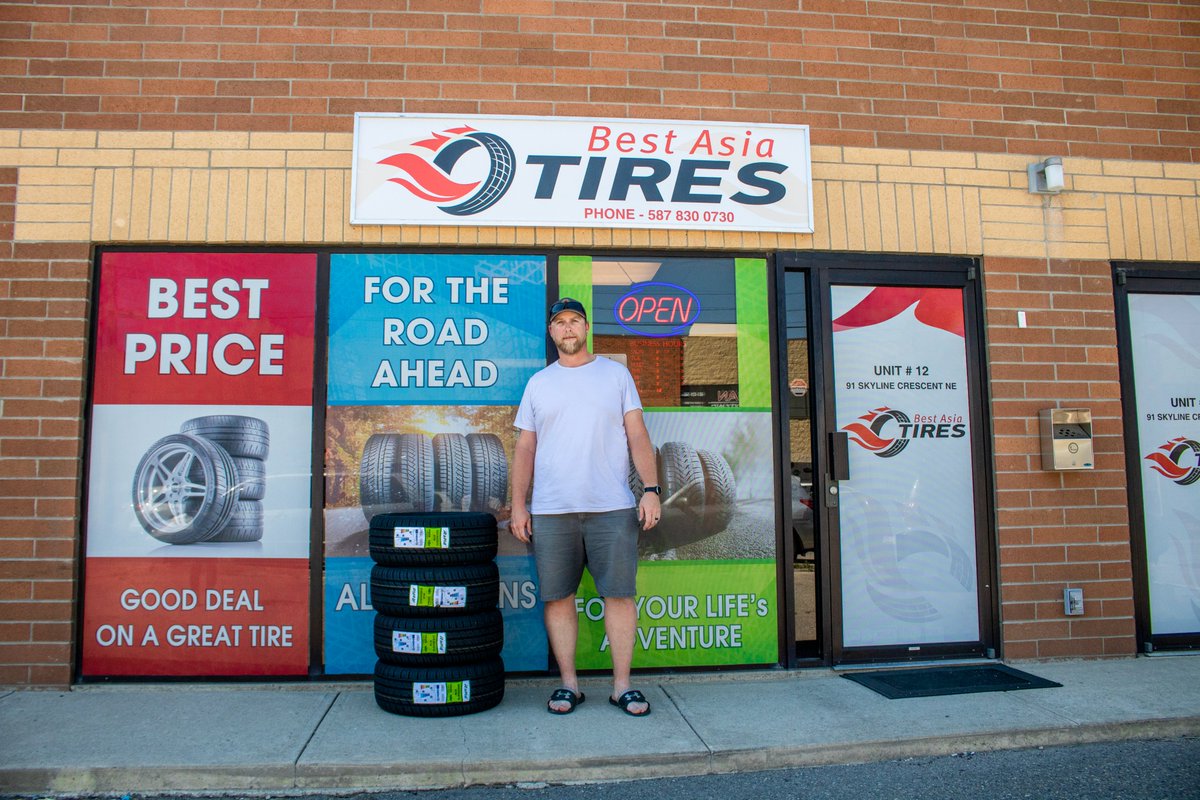 tiremaxxyyc's tweet photo. Drop by our shop to get a sweet deal on your tires like this customer did!
Call us for a quote at 587-830-0730. We are located at Bay 12, 91 Skyline Crescent N.E., Calgary.
#yyc #yycauto #calgary #alberta #yycsmallbusiness #calgarysmallbusiness #yycsupportlocal #yyccars https://t.co/FMYCSUJRMw