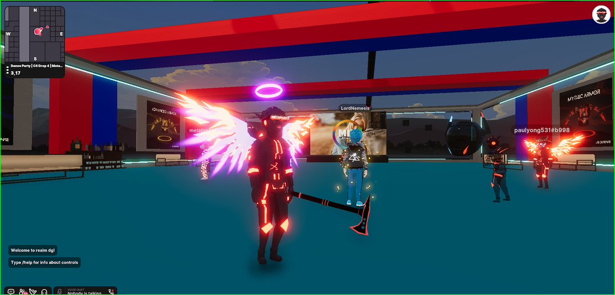Tangbao0203's tweet photo. Cyberstrife Drop 4 General Sale is here! Get on the dance floor in Decentraland (2,16) now! #CSDrop4Party
@MetaPartyDCL
 
@RezinatorDCL https://t.co/9nFW0XUXim