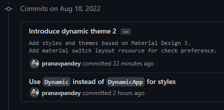 pranavpandeydev's tweet photo. Theme.#Dynamic2 #Soon

#Android #MaterialYou https://t.co/2pO7K3G9T9