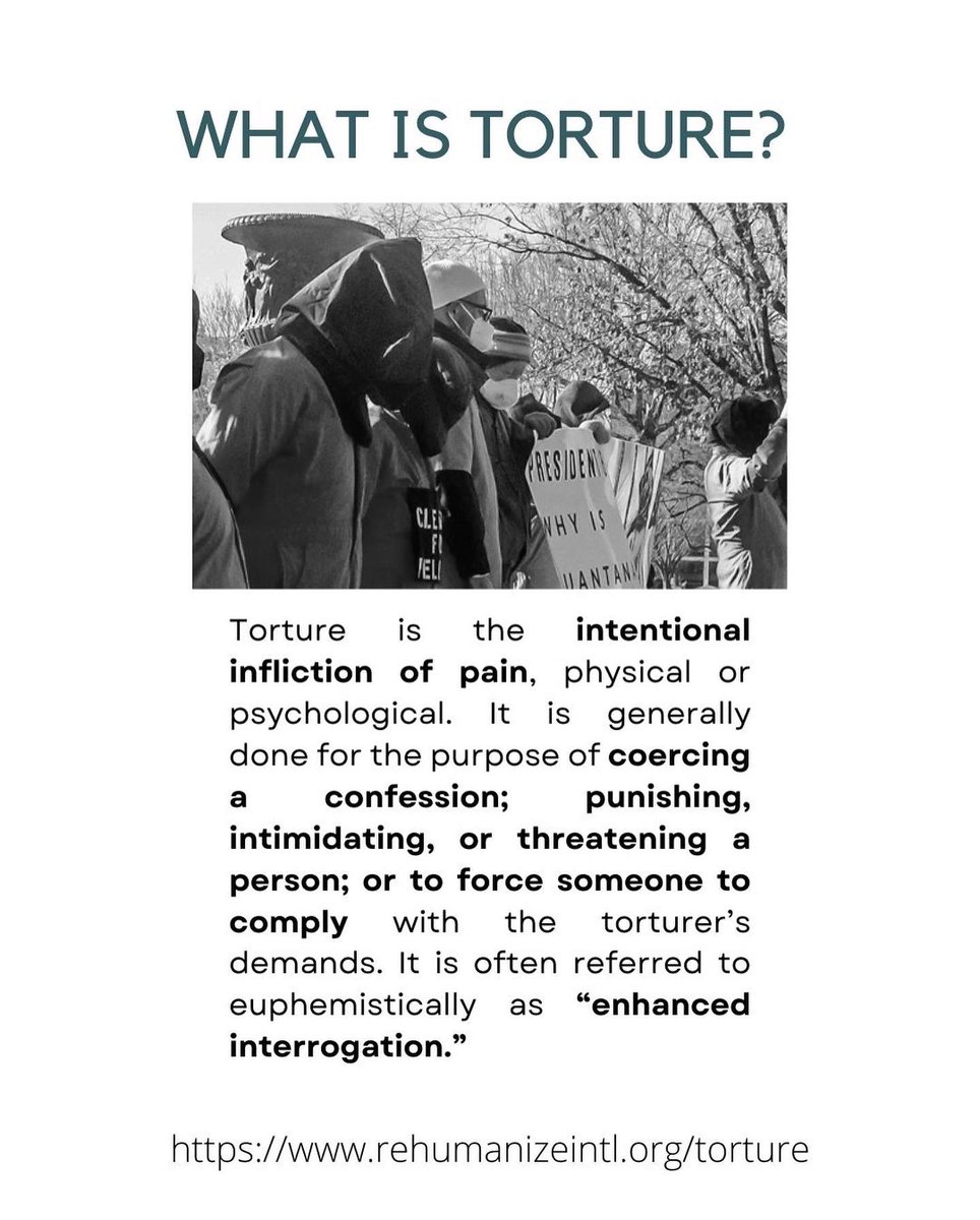 RehumanizeBoise's tweet photo. Let’s talk about torture. For more information, visit https://t.co/nDXOfqg9ie https://t.co/agbOfW0R54