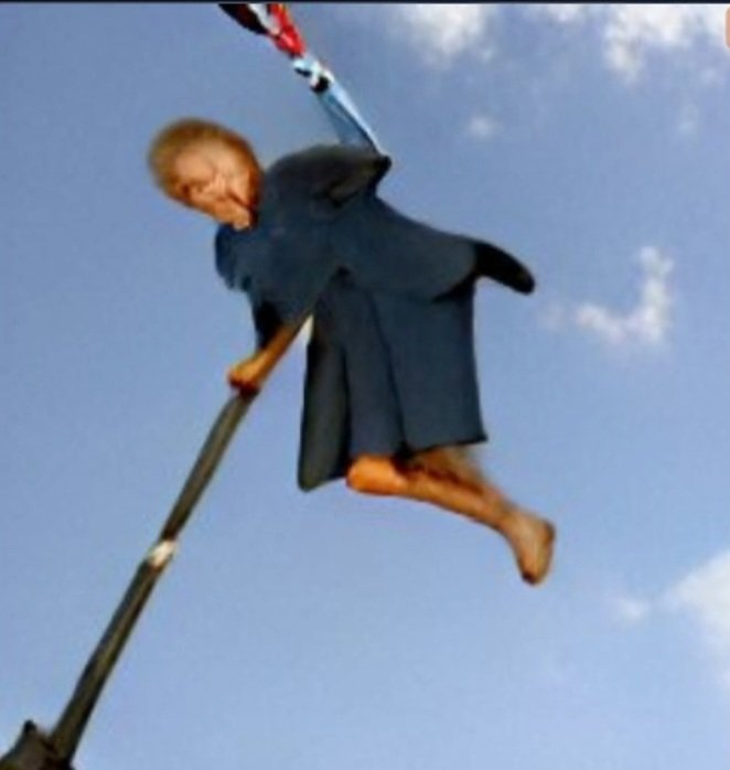 CallOfDice's tweet photo. If you don't follow @djmuel_ you're missing out on beautifully cursed content like DALL-E Thatcher flying on a wireless hoover. Just sayin'. https://t.co/kz33CZfxBB