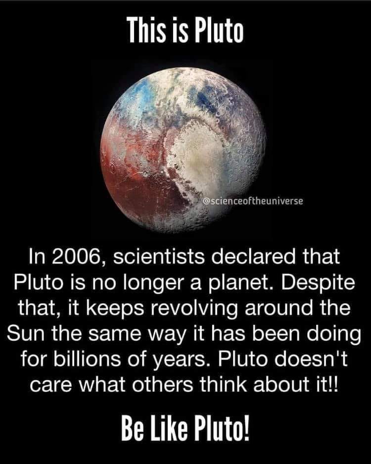 DrLotusLead's tweet photo. #belikepluto #Leadership #NoFear https://t.co/Eauv334bjy