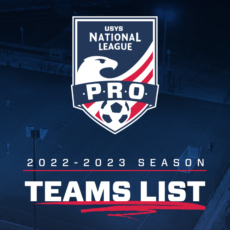 NationalLeague's tweet photo. 🚨 These stellar teams from across the country will be competing this year in National League P.R.O.! 🚨  

#EarnYourPlace ✅