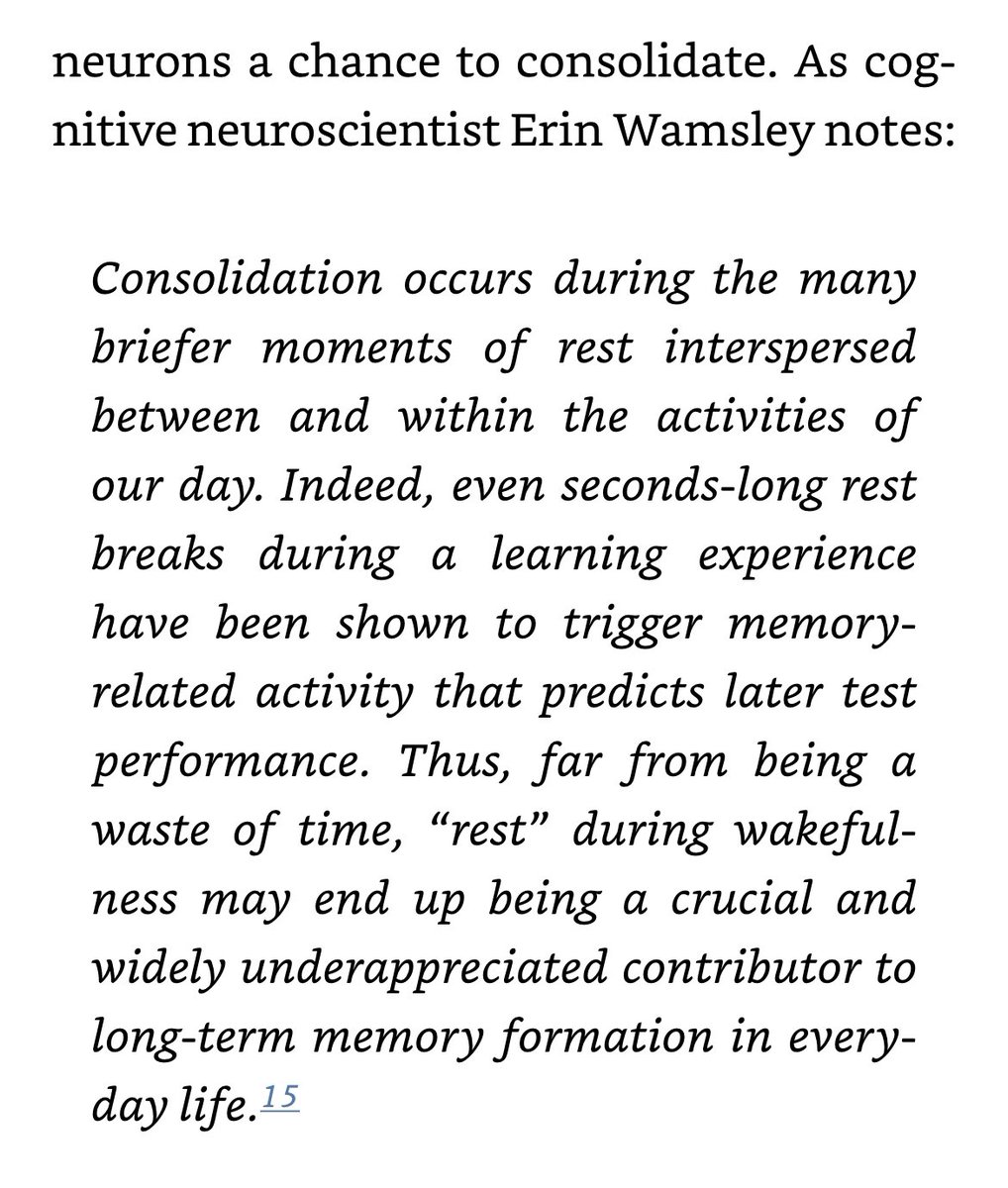 I love this quote about about brain breaks in *Uncommon Sense Teaching*