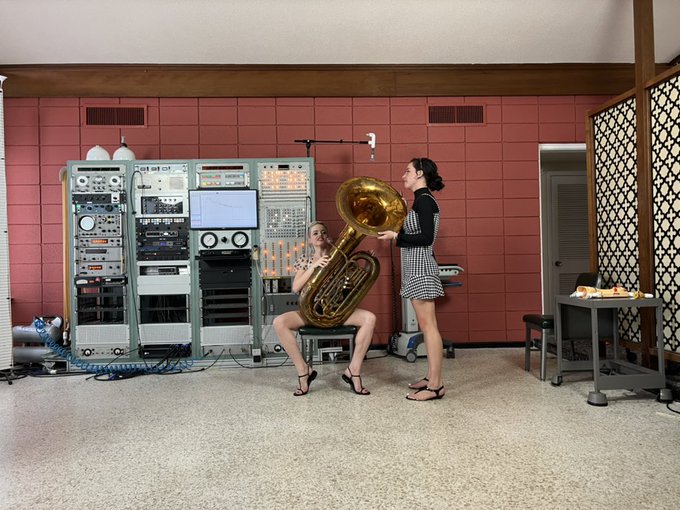 At the inflation lab today trying to figure out what&rsquo;s going on with this tuba! @ama_rioxxx can you see<a href="/tag/fetish"class="tags"><span>#fetish</span></a><a href="/tag/balloon"class="tags"><span>#balloon</span></a><a href="/tag/inflation"class="tags"><span>#inflation</span></a><a href="/tag/blownaway"class="tags"><span>#blownaway</span></a>