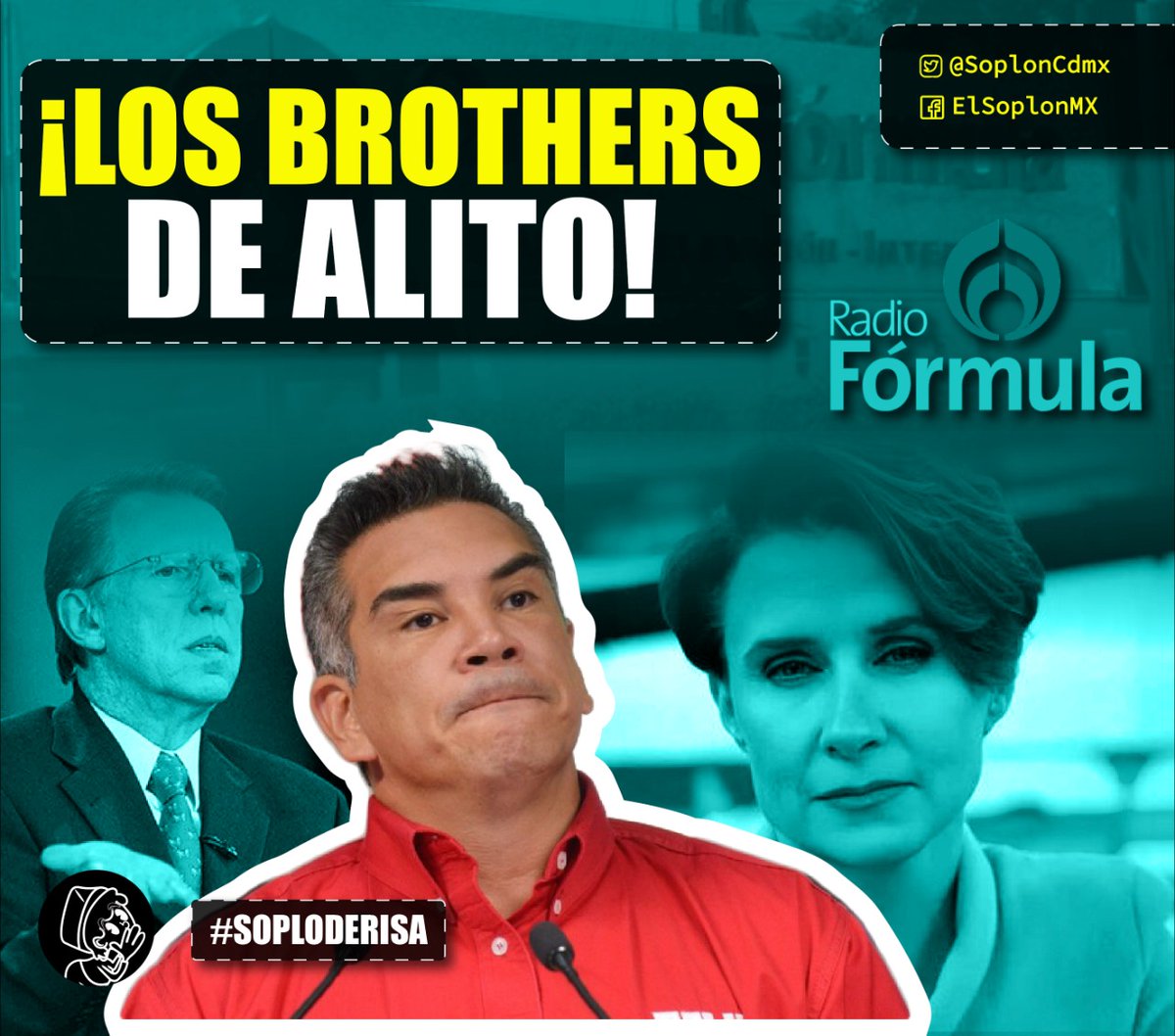 SoplonCdmx's tweet photo. “Cañonazos de 50 mil pesos”

En el último audio de @alitomorenoc se escucha como compra entrevistas a modo con  @DeniseMaerker  y @lopezdoriga de @Radio_Formula.  #AlitoMoreno #AlitoPack #AlitoCachondo https://t.co/QH5mD24L4e