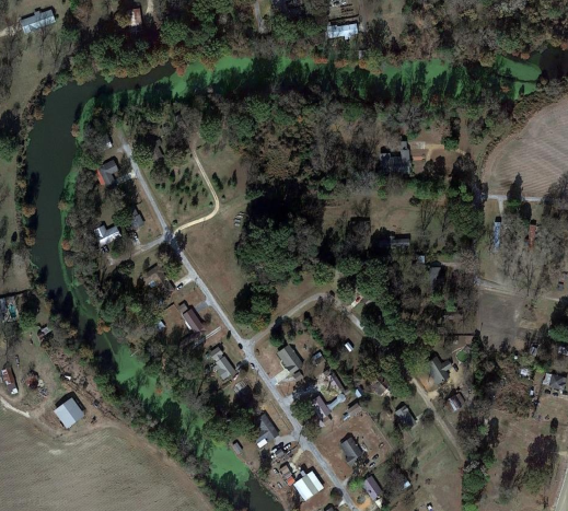 dmassey's tweet photo. The Cary Mounds (22SH507) in Cary, MS along Deer Creek downriver from Rolling Fork. ~1400-1600 CE. First described as 4 mounds, then 3 in 1950, only 1 (~7.4m, 22.3ft ) survives. Fortunately it is now owned/protected by the @tac_org. #MississippiMoundTrail #FridayLiDAR (18/33) https://t.co/FzlivkaeA2