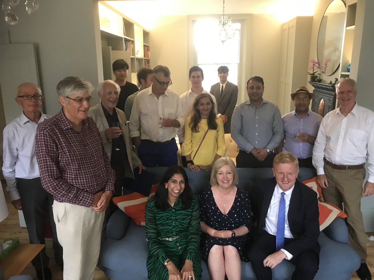 We were delighted to welcome ⁦@SuellaBraverman⁩ & ⁦@OliverDowden⁩ to ⁦@ConservativeHSP⁩ today to discuss the #lizforleader and #readyforrishi campaigns respectively. Many thanks to all who took part.