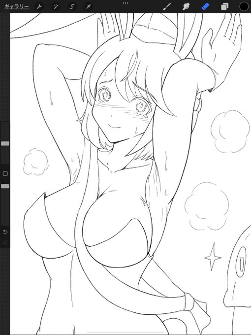 左右反転しても違和感の少ない絵描ければ、そこそこの絵になるって婆ちゃんが言ってた定期。 