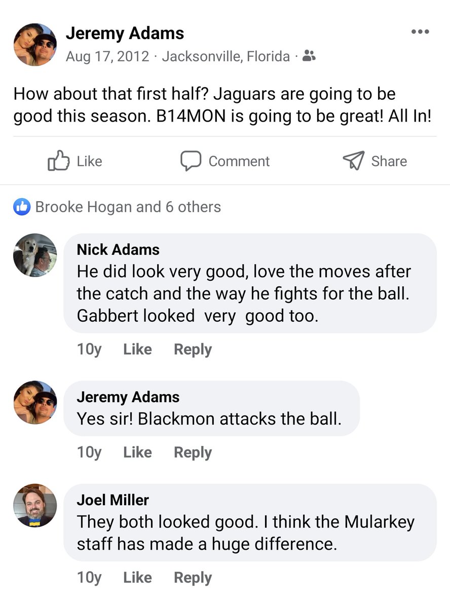 Duval_Teal's tweet photo. Don't get too excited yet jags fans. 😭🤣 #Mularkey #Blackmon #Gabbert https://t.co/ctrnYCmXqL