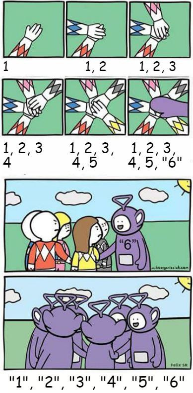 GusLipkin's tweet photo. I got to send this #RStats joke to someone at work today then later say "[That would happen], based on the teletubby meme" when they asked if a character data point would change an integer vector

Please send me more R memes! https://t.co/plArspHy7z