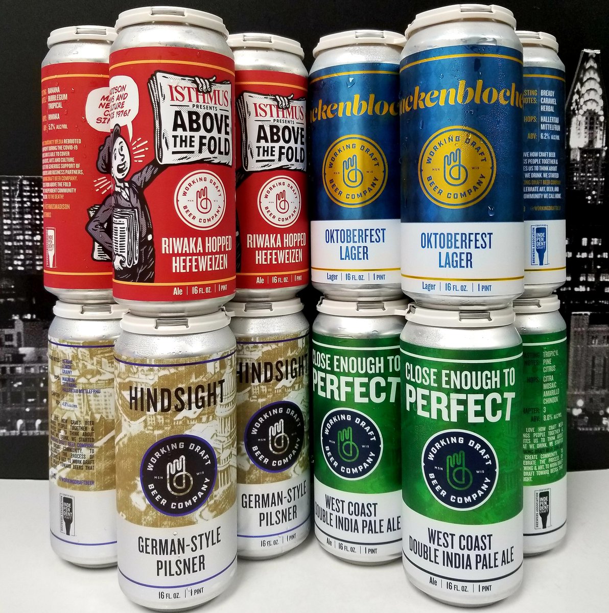 CityViewLiquor's tweet photo. Good news!π
@WorkingDraftBC @isthmus #collabrew #BeerFriends #NewBeerArrivals #TimeForAColdOne #BeerOClock #BeerNews #GreatBeerSelection #WiscoCraft #DrinkWisconsinBeer #WiCraftBeer #WiBeerWednesday #LocallyBrewed #SweetSeasonalSelections https://t.co/8y01rXlZog
