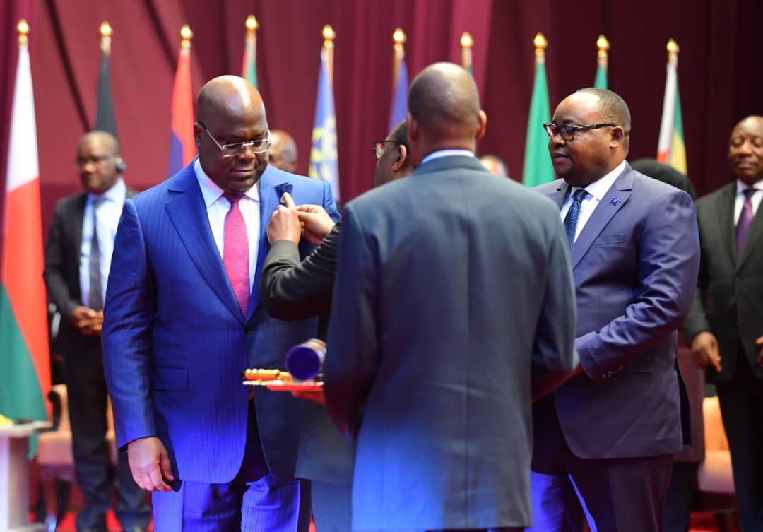Portée pour une année à la tête de la #SADEC après la #CEEAC, la #RDC à travers son Président jouera le rôle central de porter les ambitions communes de ces 2 organisations régionales pour améliorer les interactions et les échanges entre pays et pour une #Afrique plus solidaire.