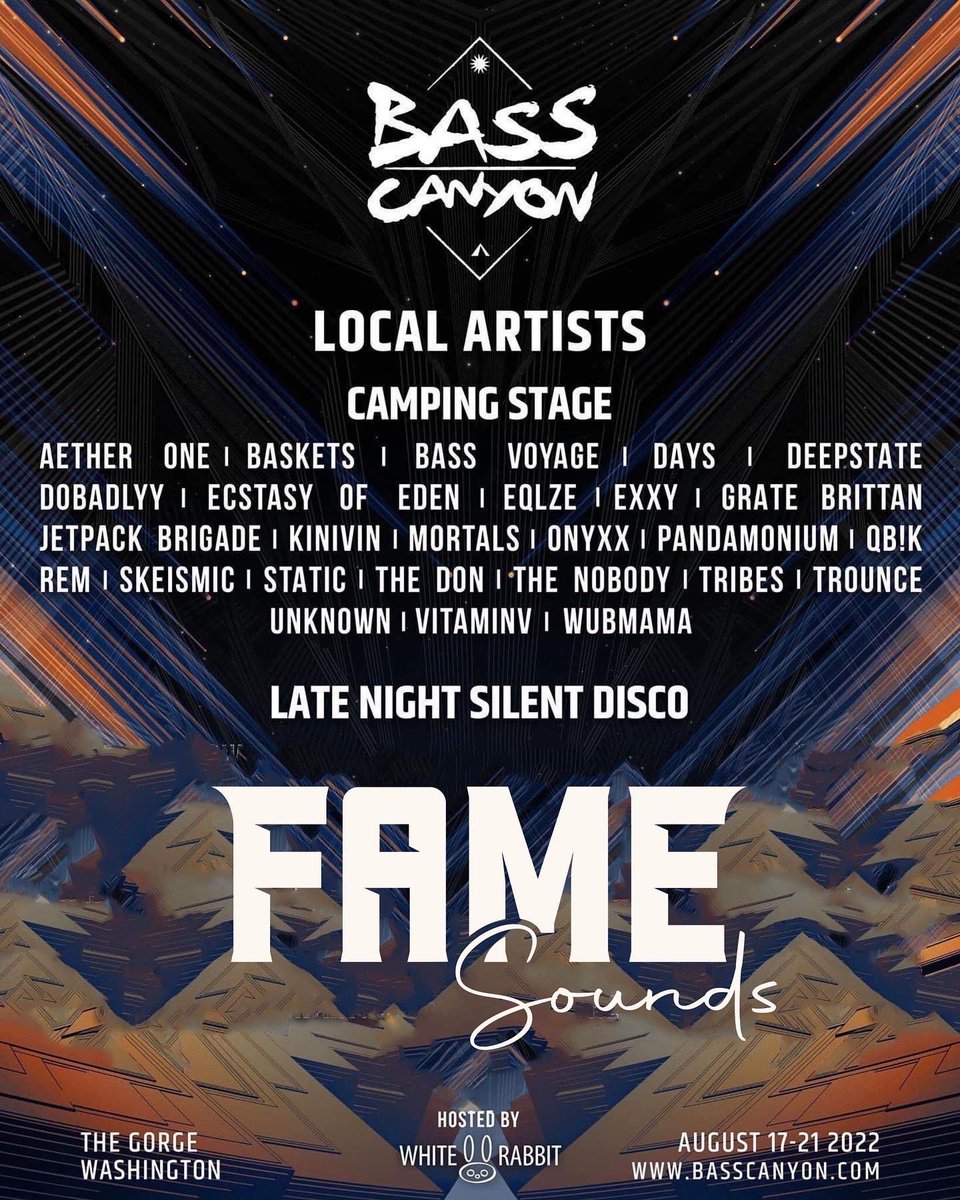 famesoundss's tweet photo. Surprise!!!! Im playing @BassCanyon https://t.co/IOw21n6fWG