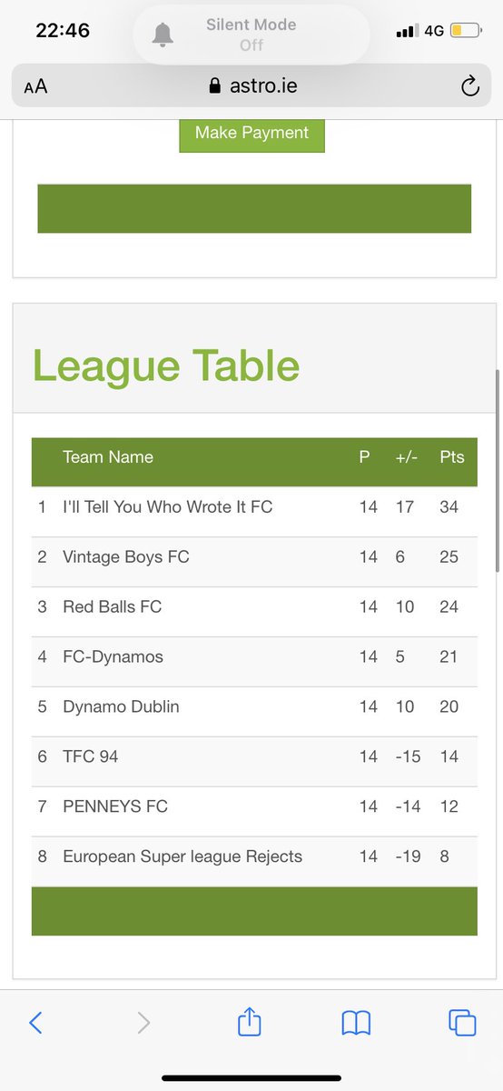 TFCterriers's tweet photo. Confirmed:

We have our season finale tomorrow against our arch rivals Penney’s.

With just a point needed to secure that all important Top 6 finish and ensure we finish above Penney’s for the second consecutive season!

💪 https://t.co/itiyN6rZeh