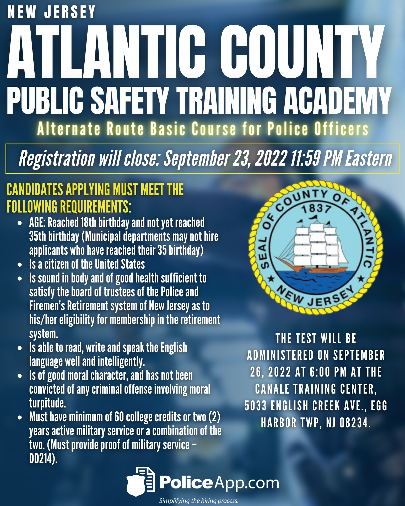 on Twitter "Atlantic County Public Safety Training