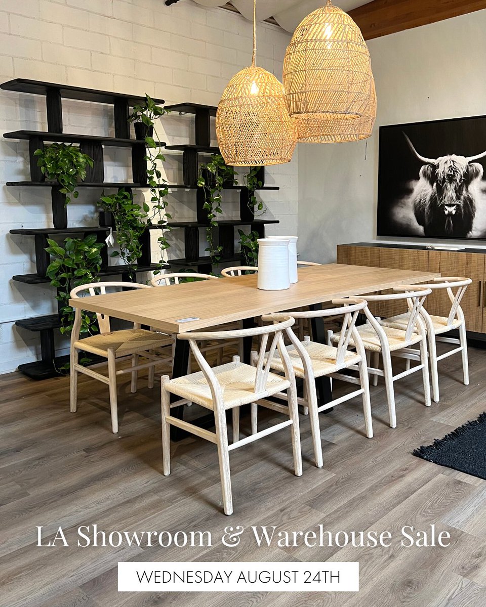 Join us for an exclusive Pre-Labor Day Showroom/Warehouse Trade Only Sales Event, August 24th👏

Exclusive in-person discounts, open-box sales, plus up to 75% OFF select items!

One Day Only - No RSVP required, we look forward to seeing you!