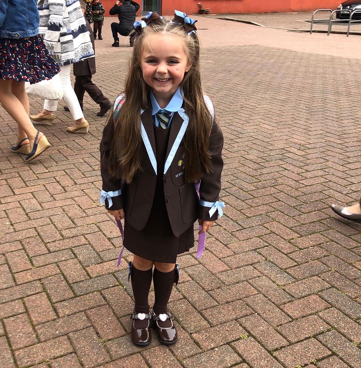 SuzanneCoylex's tweet photo. @nursery_hilltop Lillie-May had a brilliant first day at @StFillansPS 💗 Seeing all her hilltop friends again and meeting new ones!! 🌈 https://t.co/ryyhIVswUT