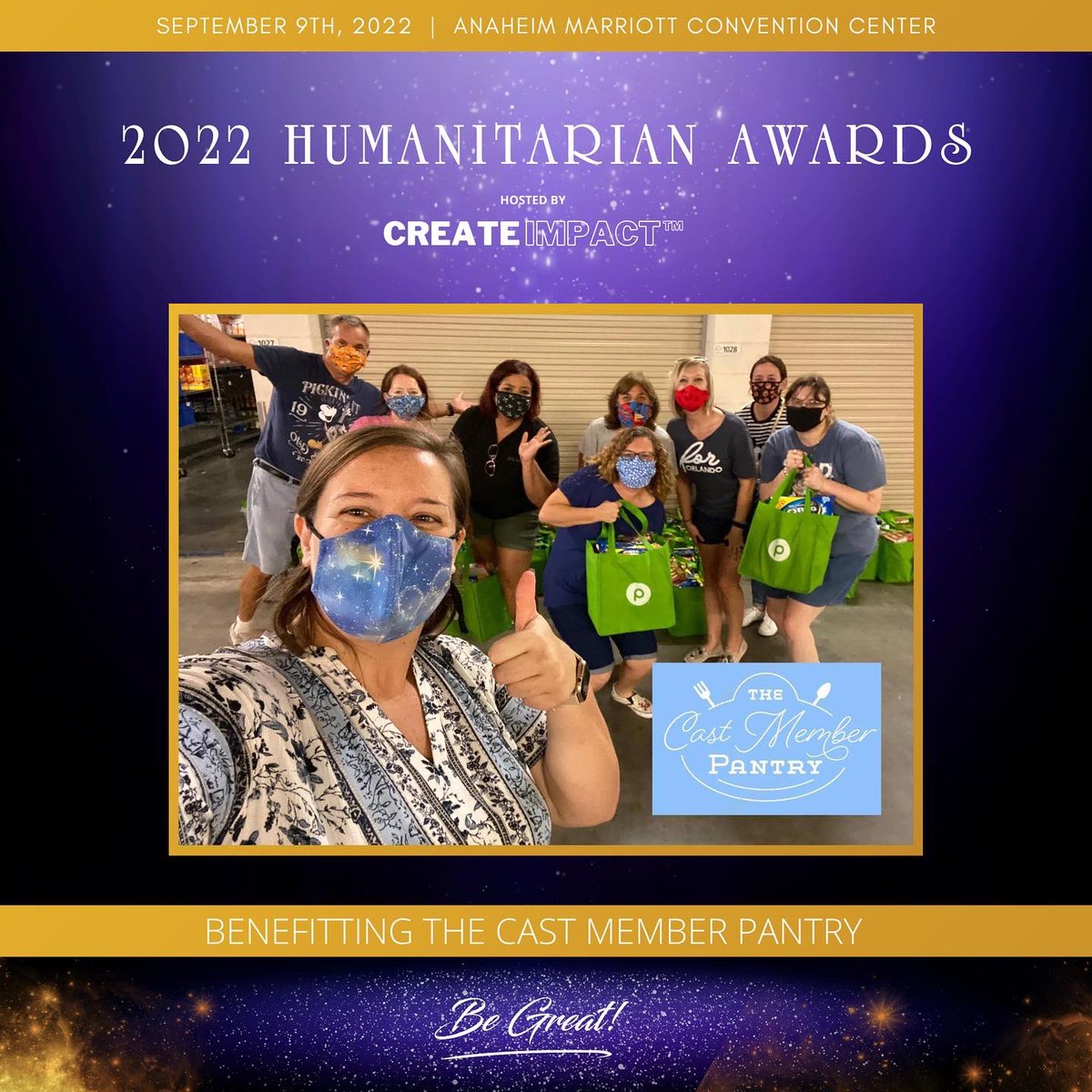 WeLuvImpact's tweet photo. Weโre so proud to announce that @castmemberpantry is a beneficiary of our 2022 Be Great! Humanitarian Awards ๐ And Cast Members receive 50% off admission! ๐
Tickets
https://t.co/5cZGFzVu2O
#createimpact #begreat #castmemberpantry #disney #princess #charity #give #inspiration https://t.co/biD725cvdp