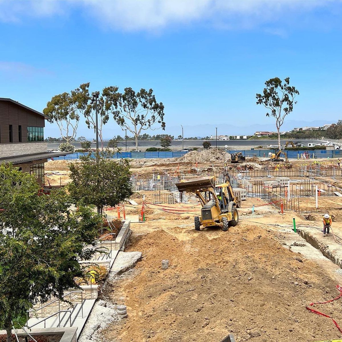 🚧 Campus project update! 🚧 See all the construction progress of Phase 2 from July to August!