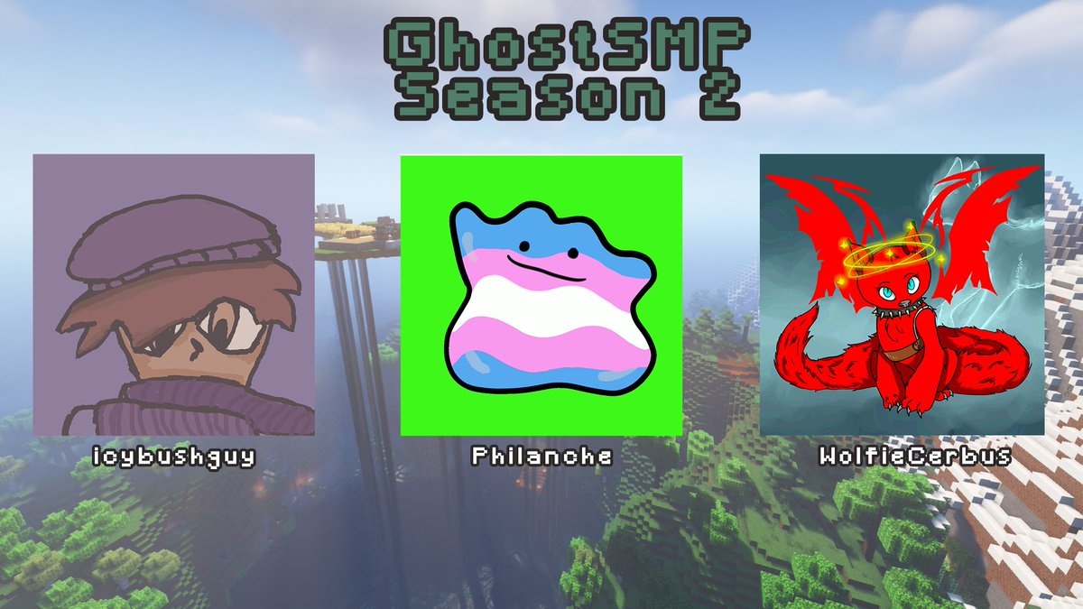 smp__ghost's tweet photo. Here are all of our new #ghostsmp members in one place!! Go check out their twitch's/youtube's https://t.co/KsexNbJ0AN