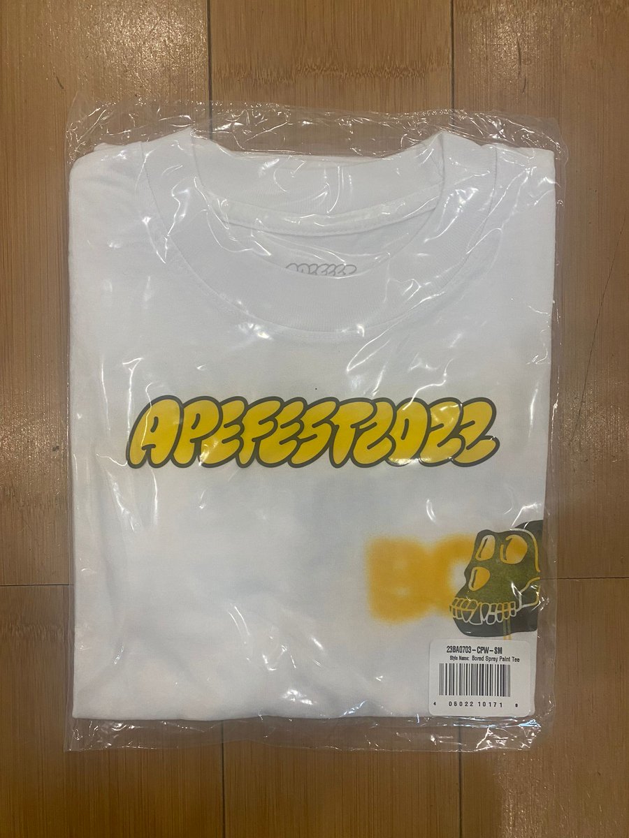 🧑🏼‍🎤ReggaetonPunks x Vetamerso 🦍,🦉

🎁3x Bored Ape Yacht Club  T-shirts to giveaway

1⃣Follow 
<a href="/reggaetonpunks/">ReggaetonPunks™️</a> 
 + 
<a href="/vetamerso/">Vetamerso</a> 

2⃣RT +Like
3⃣Tag 3 friends

⏲️2 weeks (community is small) 
📦winner pays S+H
#NFTCommunity #NFTGiveaway #ETH #BAYC