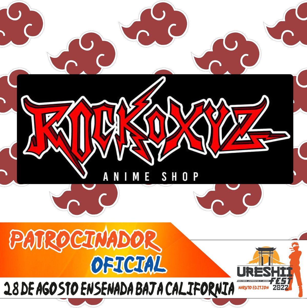 UreshiiF's tweet photo. Rockoxyz, tienen para ti lo más cool del mundo del anime, encuentra camisetas, figuras, tazas, peluches, accesorios y mucho más!
#Soyureshii #Vamosalureshii #Ureshiifest2022 #Teamureshii https://t.co/i85B2uXX8B