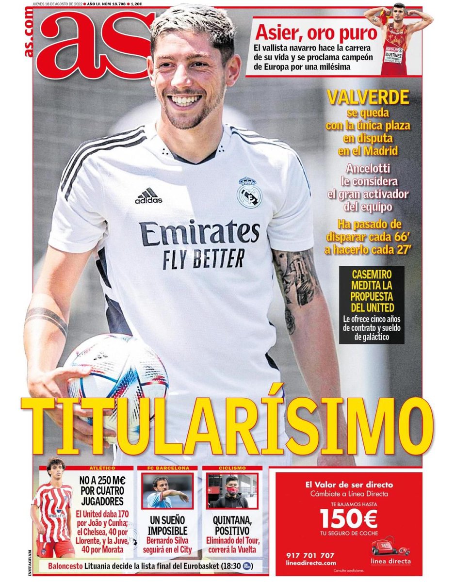 El campeón de Europa es español, el subcampeón, francés.