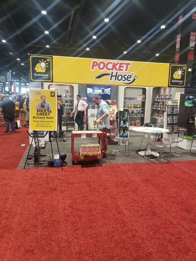 AmicusTradeshow's tweet photo. #boothbuilds with interactive custom built displays to support spokesman Richard Karns from Home Improvement! #AceshowChicago https://t.co/eeQrXSK5Mq