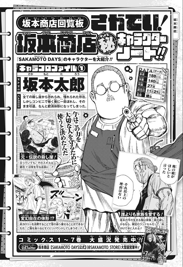 Characters appearing in Sakamoto Days Manga