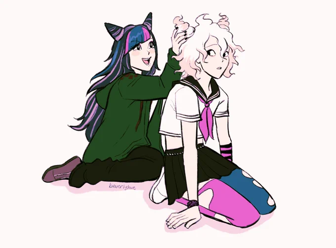 I think they should be friends idk #danganronpa 