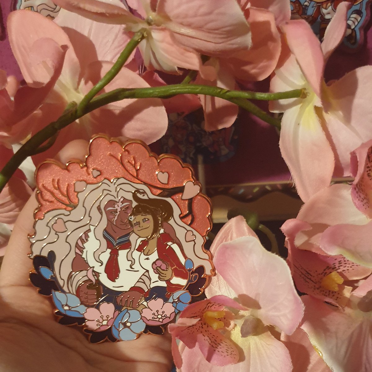 Danganronpa Wiki on Twitter "My copy of the beautiful Sakura & Aoi