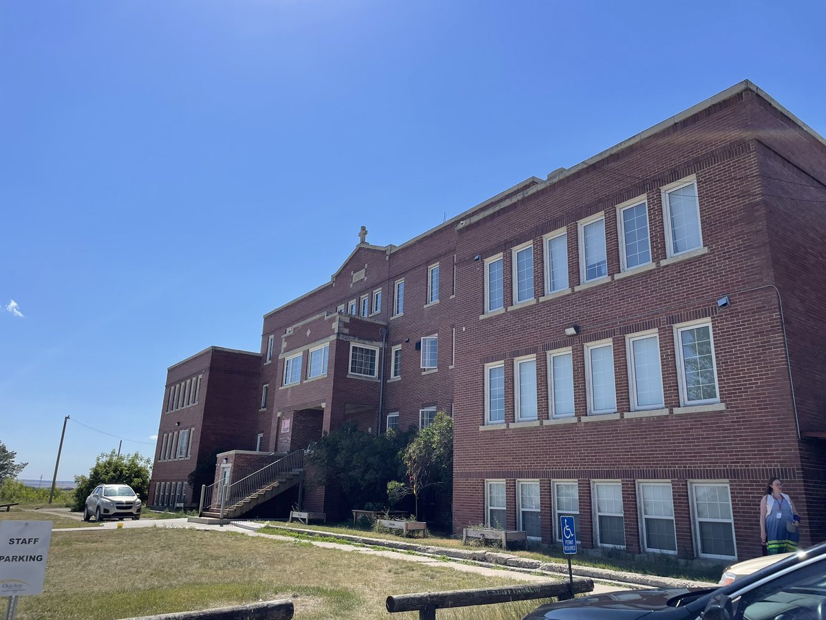 AshleyFloyd12's tweet image. There are no words for the feeling of walking through the doors of a building that was once a residential school. Thank you Old Sun College for sharing your story and your hope with us. #ela2022