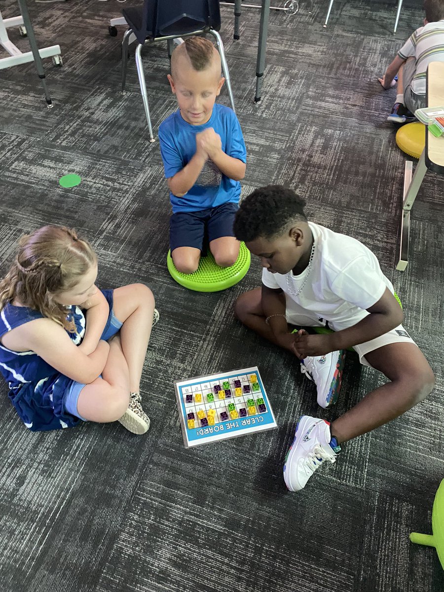 We showed off our math and teamwork skills on the first day of 2nd grade. They also learned that Mrs. Hancock does not like to lose 😉 #celebrateKISD <a href="/KISDMathSquad/">KISDMathSquad</a> <a href="/Independence_ES/">Independence Elem.</a>