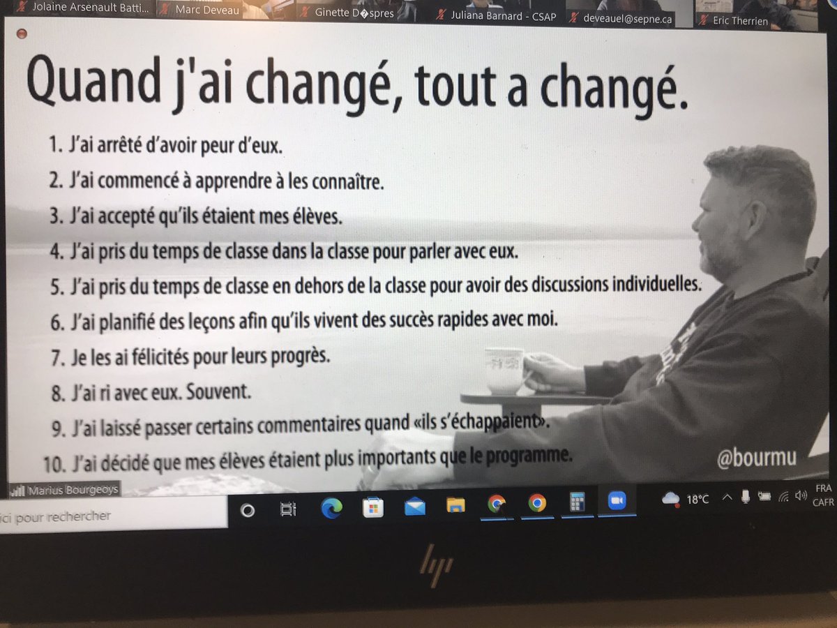 JolaineAB_CSAP's tweet photo. @Bourmu nous a livré de beaux messages puissants ce matin pour la rentrée scolaire dans le cadre de la conférence estivale 2022 du CSAP! Quelle trace laisses-tu derrière toi?
#conférenceestivale2022CSAP
#éducationenfrançais
#csap
#unegangdengagés
#toutlemondeestunleader https://t.co/ufLDqZwBMI