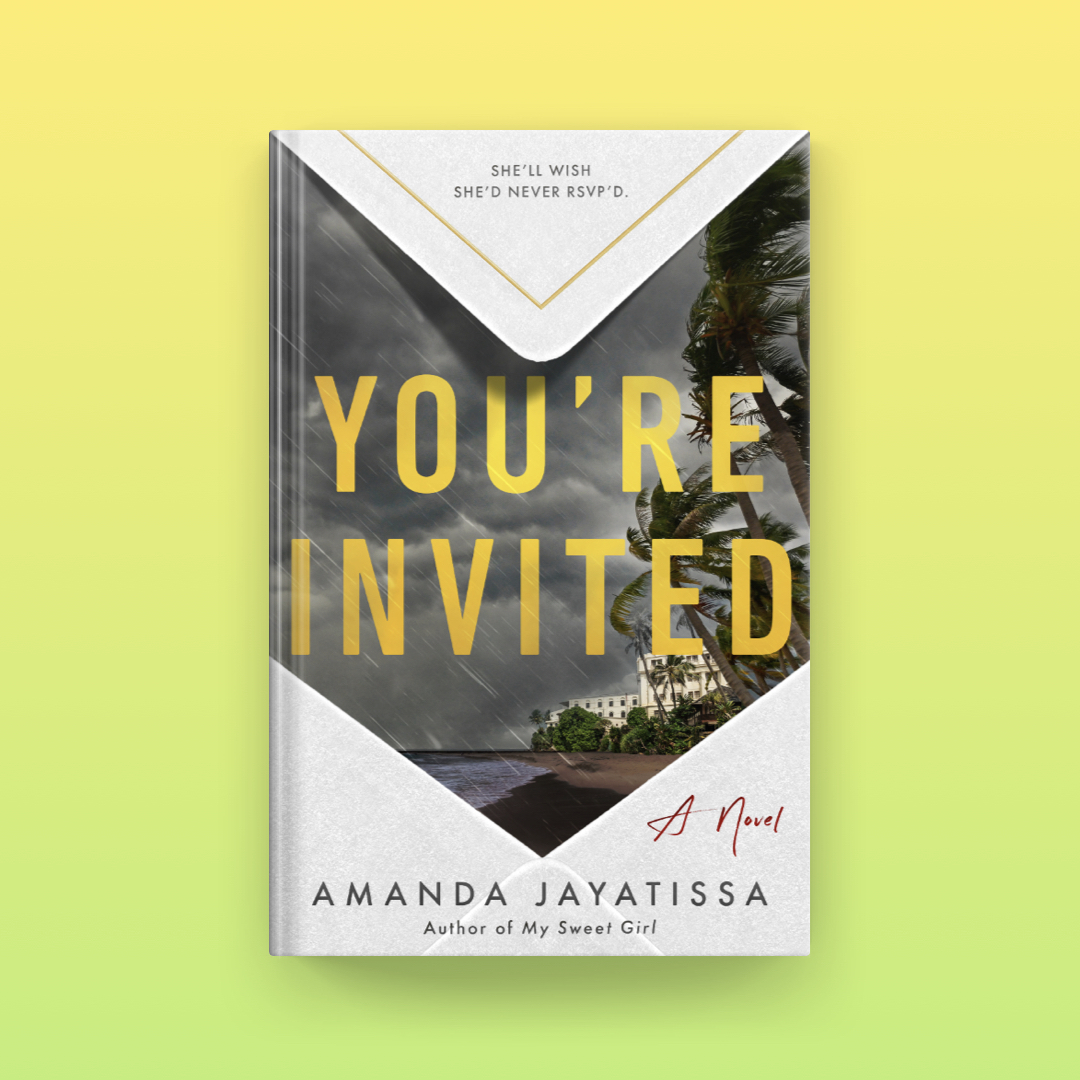 AppleBooks's tweet photo. You're Invited by @AmandaJayatissa is a perfect summer pageturner full of danger and secrets. Amaya finds herself attending the wedding of her ex-boyfriend and estranged childhood friend in this twisty mystery with a stunning final scene. https://t.co/XU4bvdcqz8 https://t.co/9WZt1HAPri
