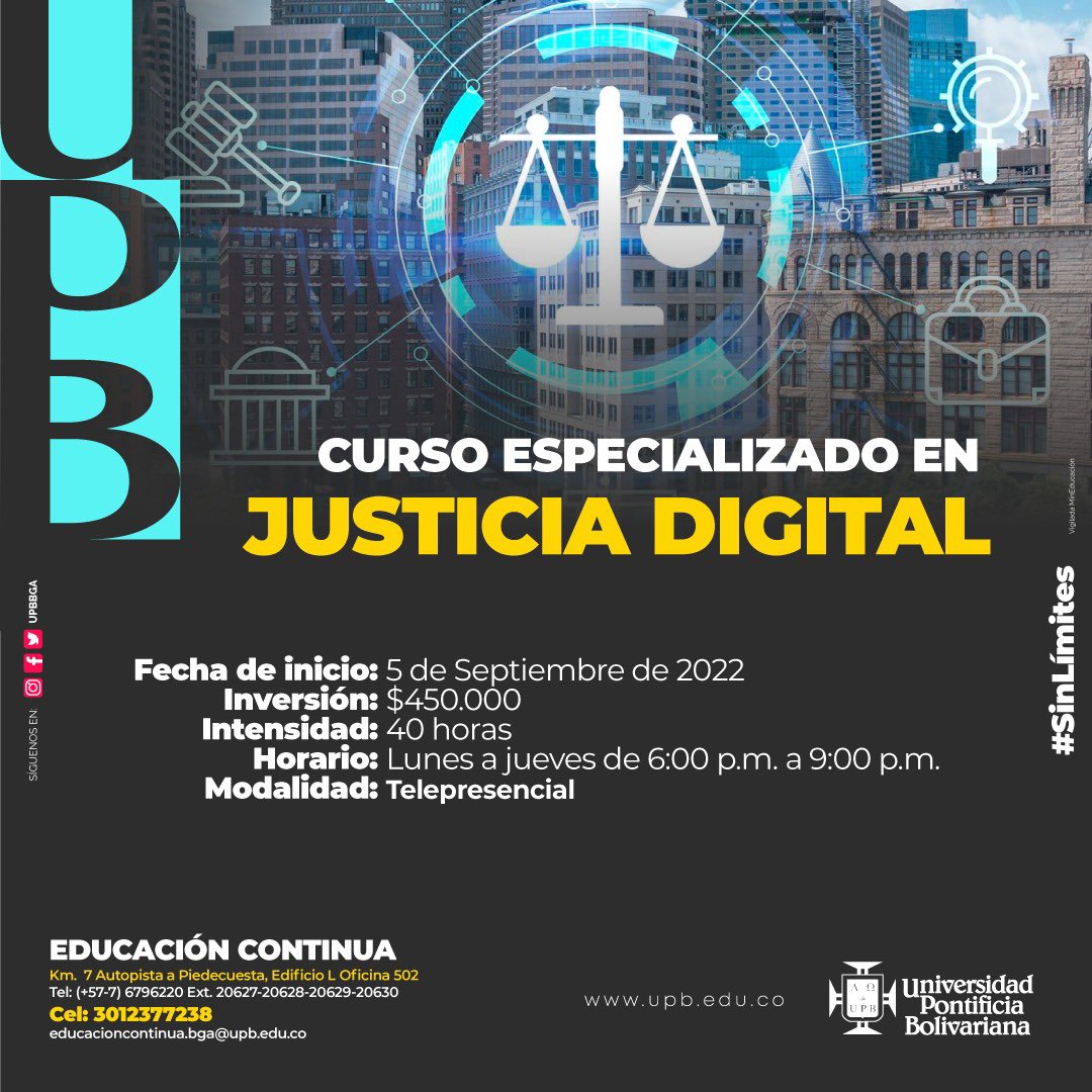 LUISITAGA's tweet photo. #ley2213 #justiciadigital #upbbga #cyberabogado #colombia #legaltech https://t.co/uiWd22Wkx6