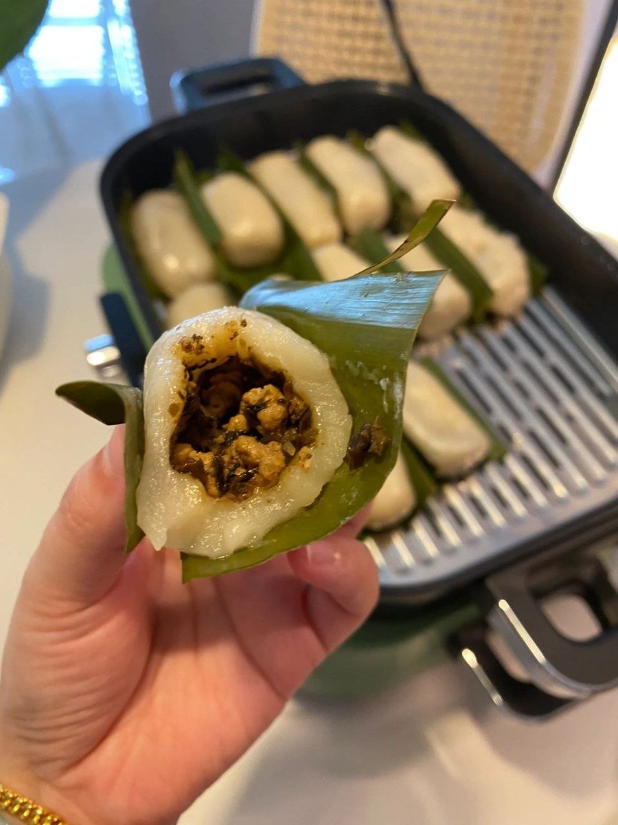 Who has eaten lotus leaf bun, haha😋