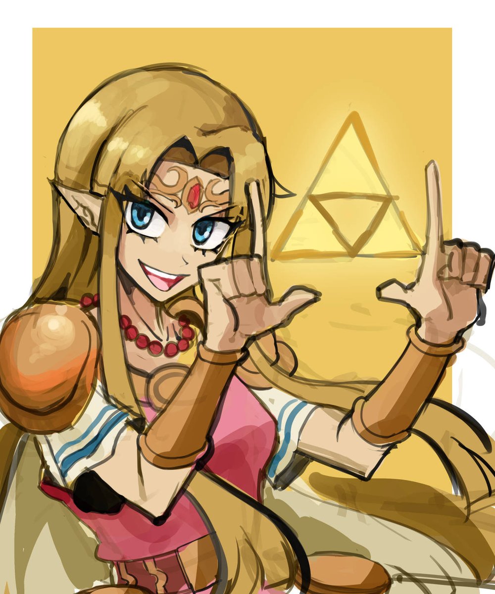 ゼルダ姫 「Zelda 」|Saiykikのイラスト
