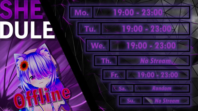 Hey dear ^^ starting today we have a stream plan ^^ this is valid immediately and every week ^^ I'm looking<a href="/tag/cute"class="tags"><span>#cute</span></a><a href="/tag/cats"class="tags"><span>#cats</span></a><a href="/tag/stream"class="tags"><span>#stream</span></a><a href="/tag/twitchtv"class="tags"><span>#twitchtv</span></a><a href="/tag/twitch"class="tags"><span>#twitch</span></a><a href="/tag/nekogirl"class="tags"><span>#nekogirl</span></a>