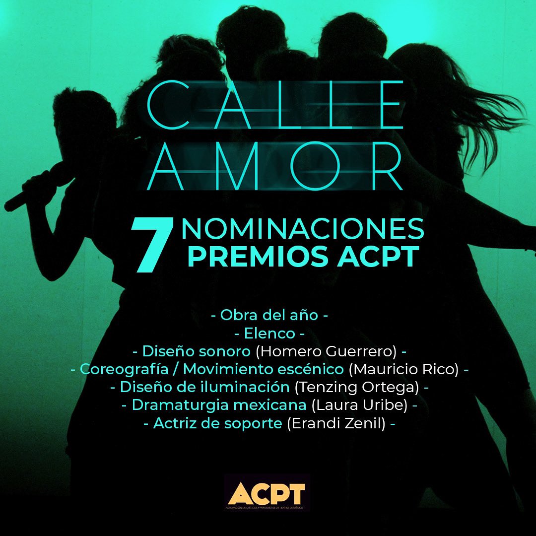 25produccion's tweet photo. 💋 Les presentamos las 7 nominaciones para #CalleAmor, otorgadas por @ACPT_Mex 

Comenta aquí si viste #CalleAmor y qué recuerdos te dejó.

Una producción de #25ProduccionTeatro en colab con @LAS_LAB_.

#CDMX #Teatro #Espectaculos https://t.co/RtvOMI62II