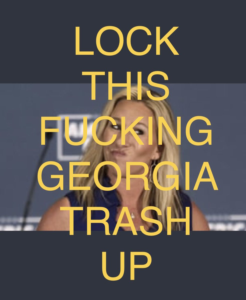 JC61479's tweet photo. @Gassen5 @coastalfogg Following!
Let's #VoteTheseNazisOUT
#VoteBlueIn2022
Especially
#MarjorieTrashyGeorgiaReject
I really want this one thrown back to sea...
#MarjorieNaziGreene
#MargeTheDumpsterTroll
#MargeTheOtherDumbOne
#MTGisSoGhastly
@RepMTG @HouseGOP
@villagevoice @nprpolitics https://t.co/w44BFfaznJ