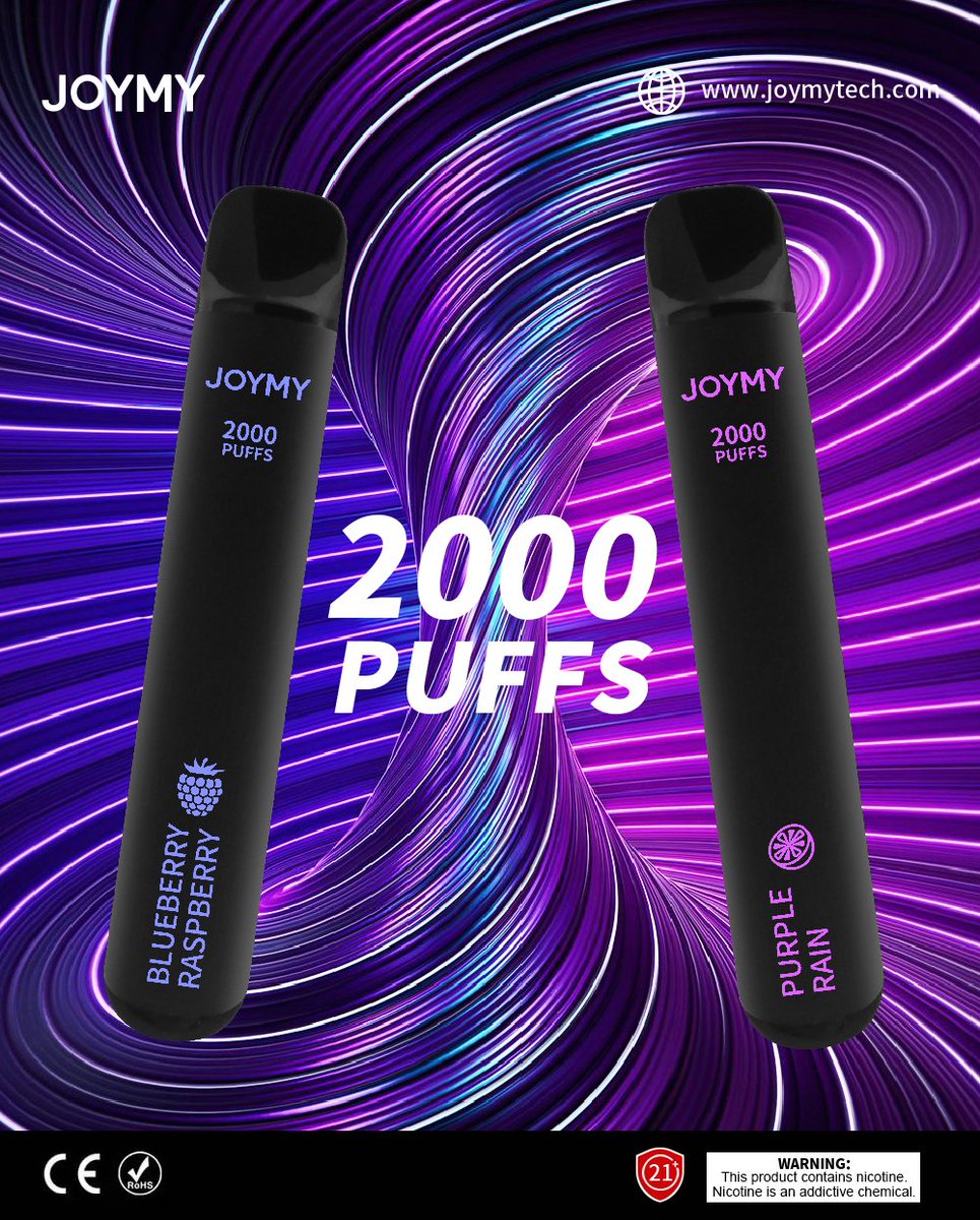 CJoymy's tweet photo. Blueberry&amp;Raspberry,Enjoy your Purple Rain
email:joymy001@joymytech.com
Whatsapp: +86 18928401212
JM2000RS-Black
#disposablevapes #vapewholesale #disposableoemodm #vapepen #disposableecig #disposableecigs #disposablevapepen 
#disposablevapepens #disposablevapedevice https://t.co/8pPMSZc9sU