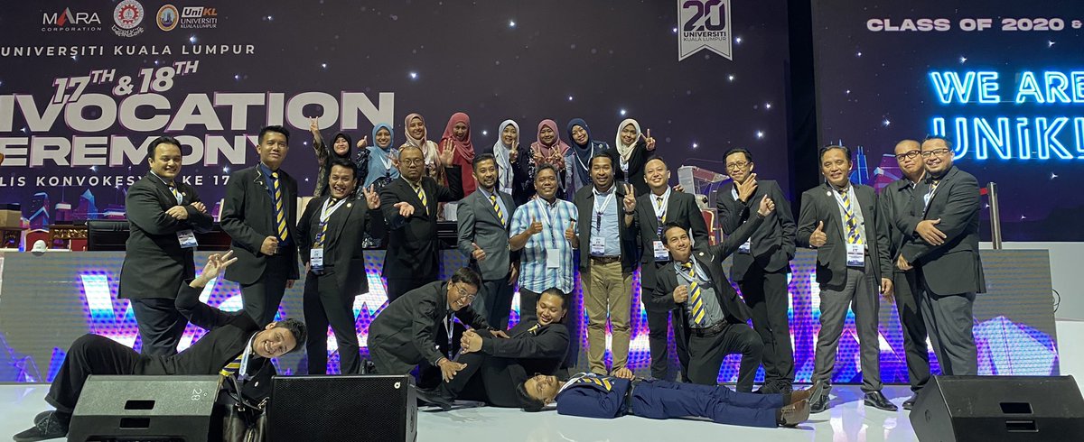 Sejarah Majlis Konvokesyen 7 Hari

Ampun dan maaf andai ada kesilapan dan kekurangan dari pihak kami dan diri saya sendiri. 

In sha Allah jumpa lagi di majlis akan datang.

- Didie, IT Chancellery - SIGNING OFF 

#UniKLConvo2022 #UniKLnProud #UniKLConvo #ICTDivision