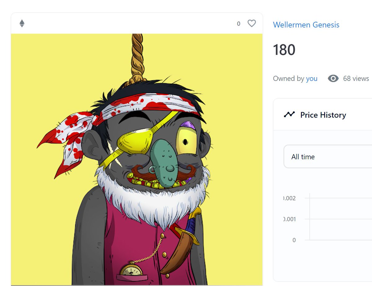 #buyoftheday  #LFSail  I’m getting that treasure 🏴‍☠️ 
<a href="/WellermenNFT/">Wellermen</a>