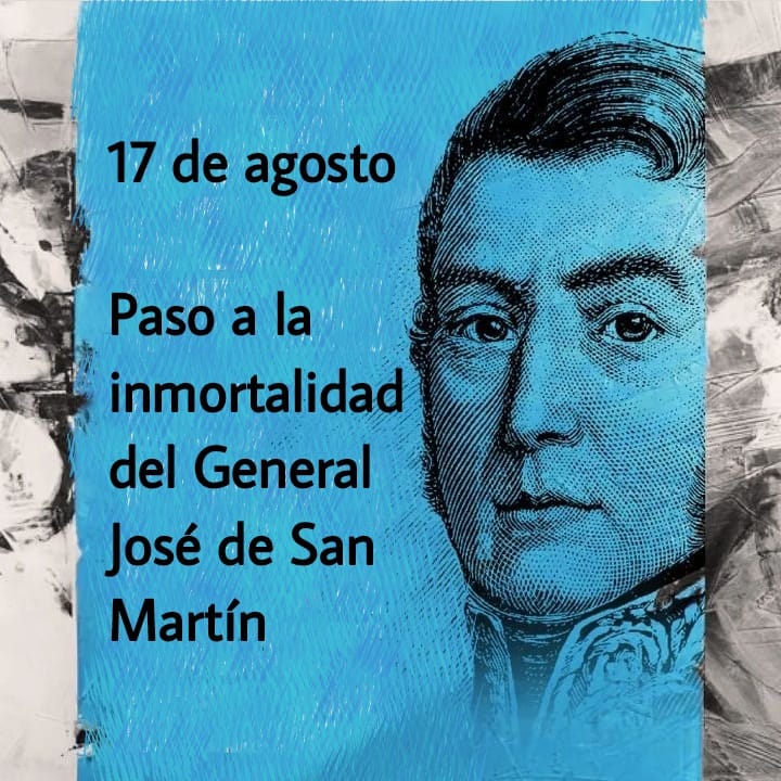 Un día como hoy del año 1850 fallecía el Gral. José de San Martín.
Como ha expresado el autor peruano M. Felipe Paz Soldán: "El más grande de los héroes, el más virtuoso de los hombres públicos, el más desinteresado patriota, el más humilde en su grandeza".