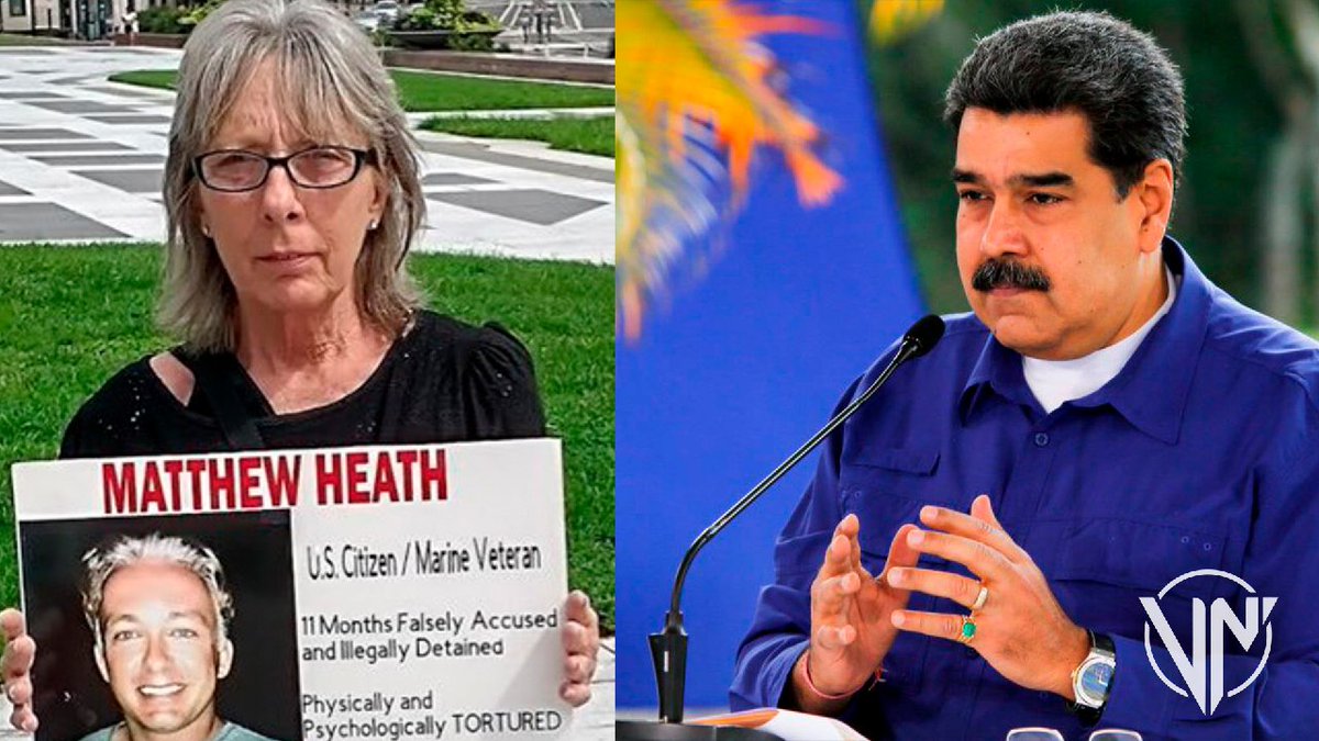 #EsNoticia 🗣️Madre de Matthew Heath solicita a Biden reunión urgente con Maduro. @NicolasMaduro @JoeBiden @ConnieD70709505 @POTUS @StateSPEHA #FreeAlexSaab #MatthewHeath
 venezuela-news.com/madre-de-matth… vía @AgenciaVN_