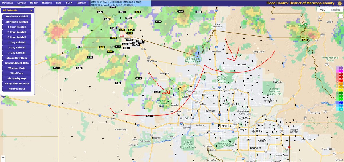 The Flood Control District of Maricopa County on Twitter "340 Radar