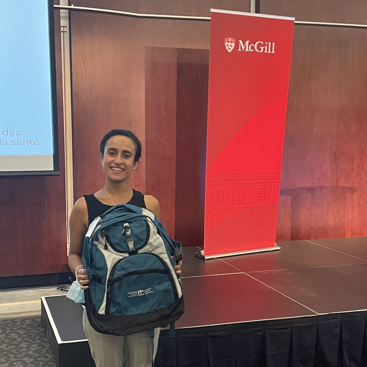 AlineAtallah_'s tweet photo. We got our @CMA_Docs backpacks today! #MyCMABackpack 
@Arie_Grossman @McGillMed https://t.co/uhHXr5tRUY